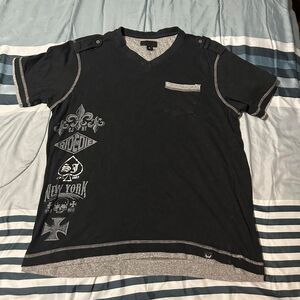 Unbranded Men's Black T-shirt